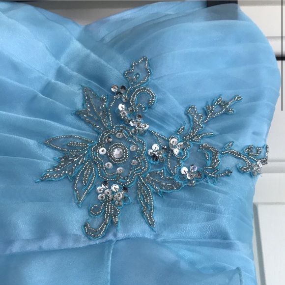 Semi-Formal Strapless Dress - Picture 6 of 14